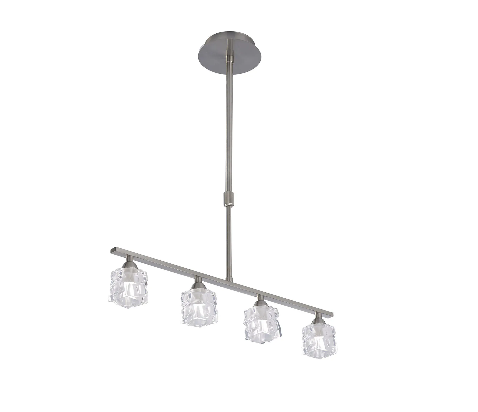 Ice Satin Nickel Ceiling Lights Mantra Linear Fittings Ice Satin Nickel Ceiling Lights Mantra Linear Fittings